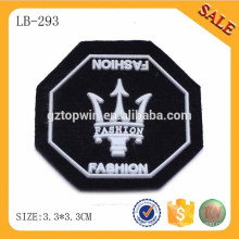 LB293 New fashion 3d soft pvc tag,custom engraved garment pvc badge